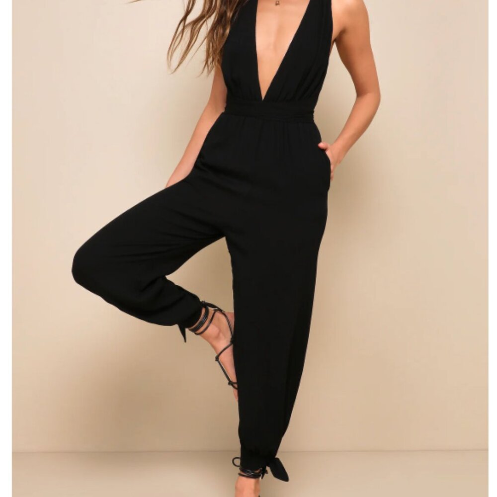 Lulus Black Jumpsuit